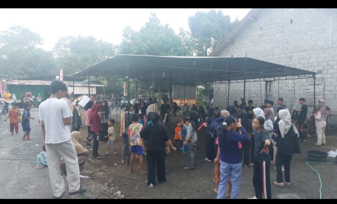 Kegiatan lomba menyongsong hari kemerdekaan Republik Indonesia RW 51 terung padukuhan krandon