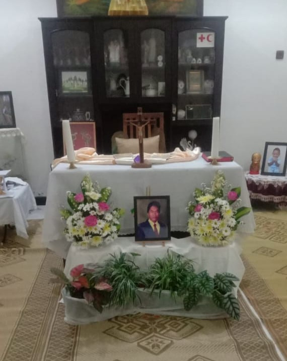 Misa 100 hari meninggalnya bapak Suko warga dusun Babadan