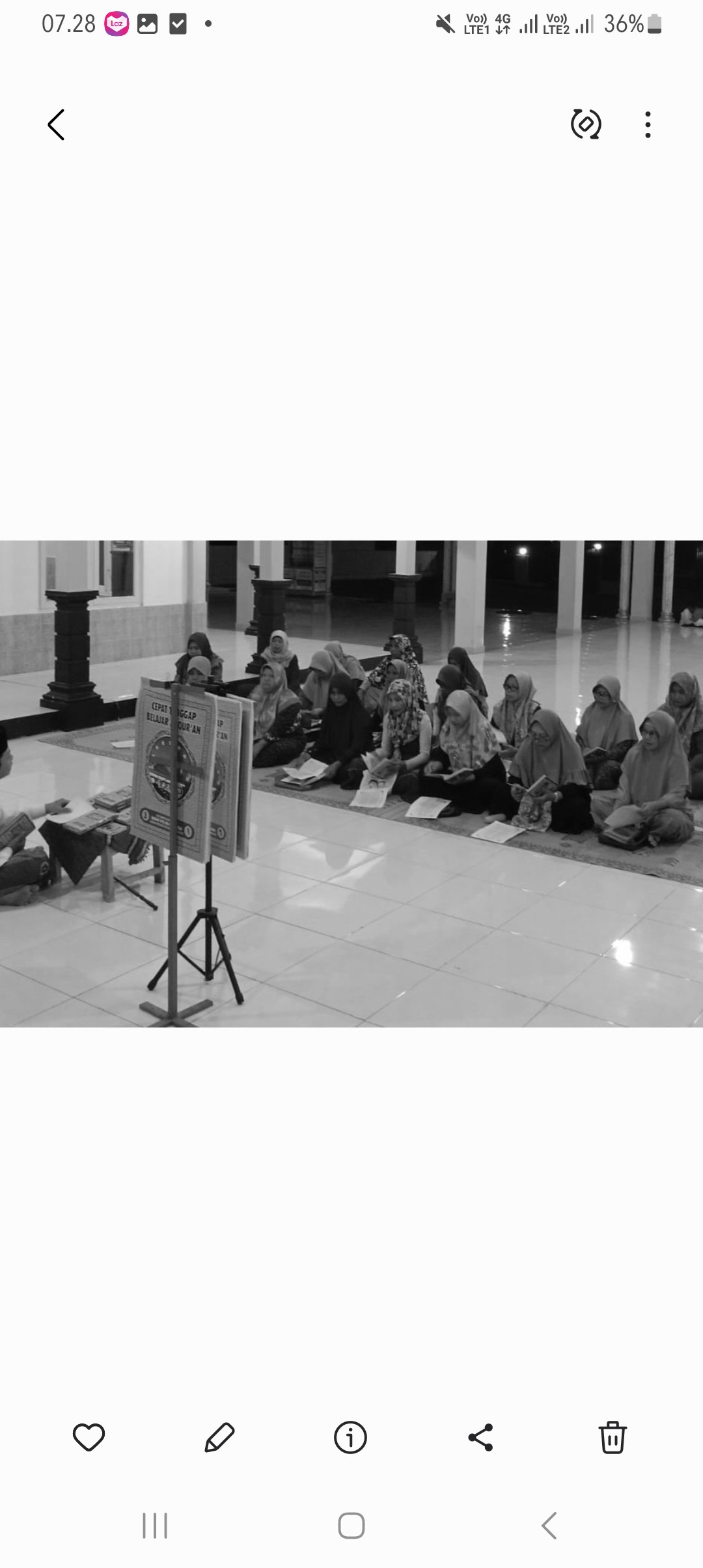 Pembelajaran Al Quran Metode Nahdliyah Masjid Al-Amin Pokoh