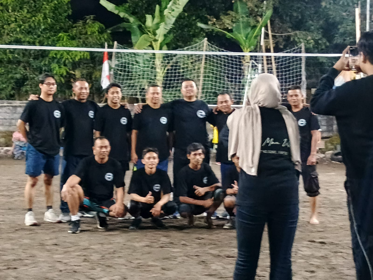 Lomba bola voly bpk2 warga gedongan lor