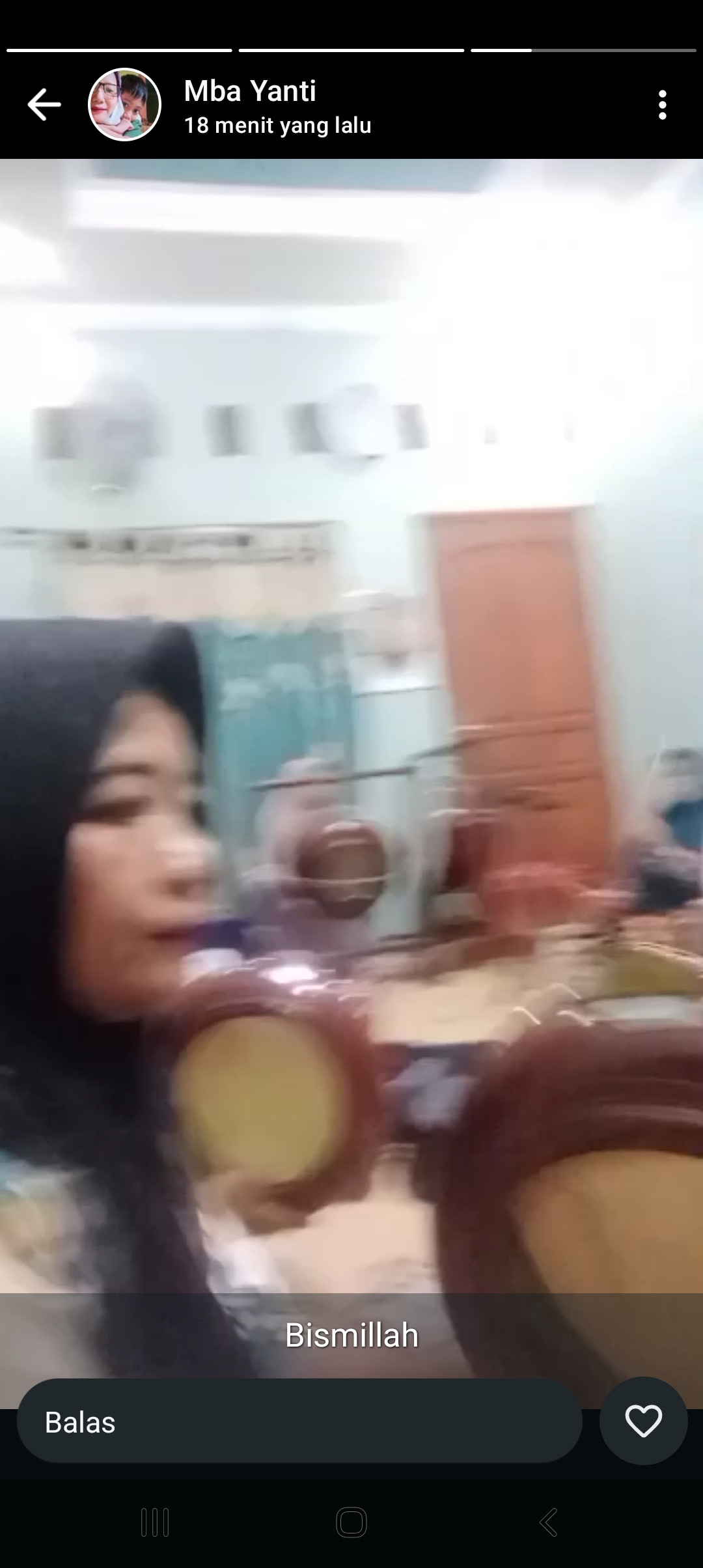 Latihan Rutin Hadroh Al Latifa Warga Krajan