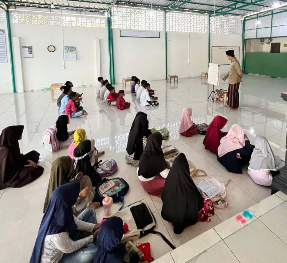 Pengenalan Metode Belajar Al-Qur'an An Nahdliyah Pada Santri TPQ Al-Amin Pokoh