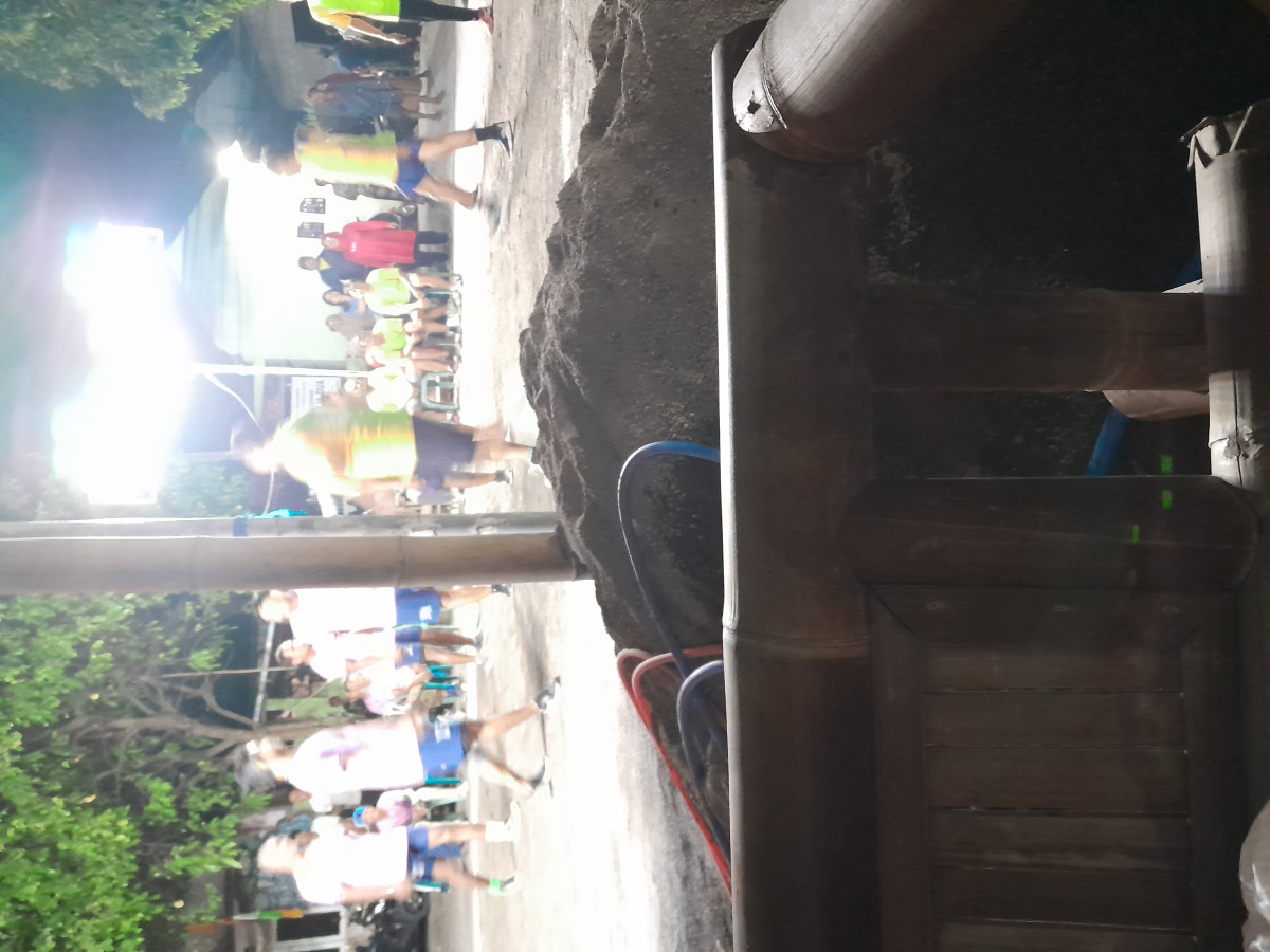 Perlombaan voly Bapak2  antar Rt padukuhan Krajan