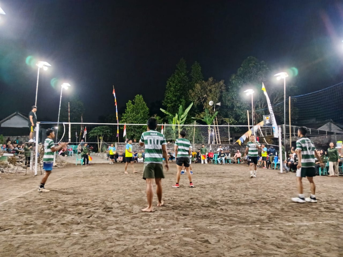 Lomba bola voly bpk2 warga gedongan lor