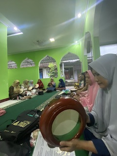 Latihan rutin grouo hadroh Sanggrahan