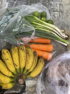 Nenyuplai bahan mentah PMT lokal oleh kader Sanggrahan