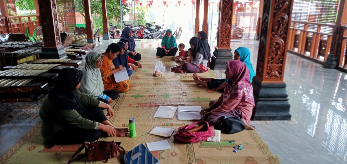 Pertemuan KWT LESTARI Malangrejo