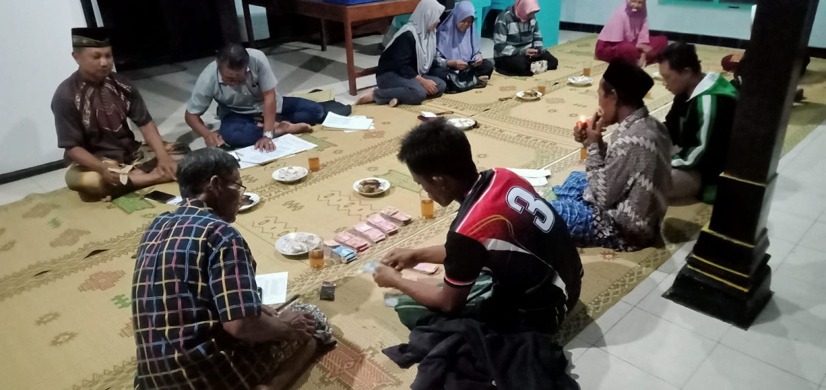 Kegiatan pertemuan PDMDKE  Malangrejo