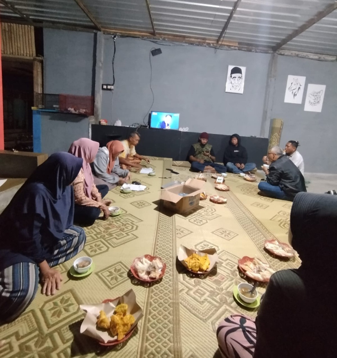 Rapat Evaluasi Jalan Sehat RT 02 Pokoh