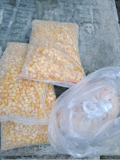 Menyuplai bahan mentah PMT lokal oleh kader Sanggrahan