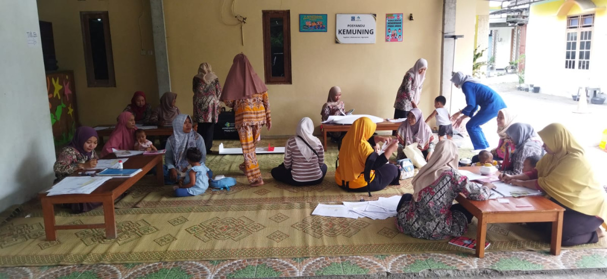Posyandu balita kemuning padukuhan Tegalsari