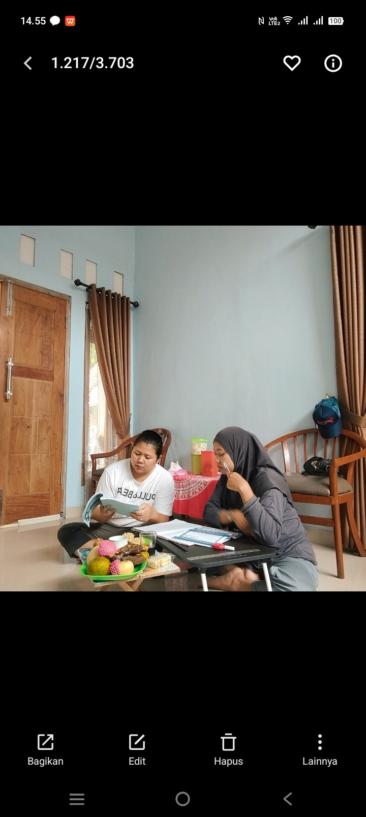 Diskusi tugas kader sawahan kidul