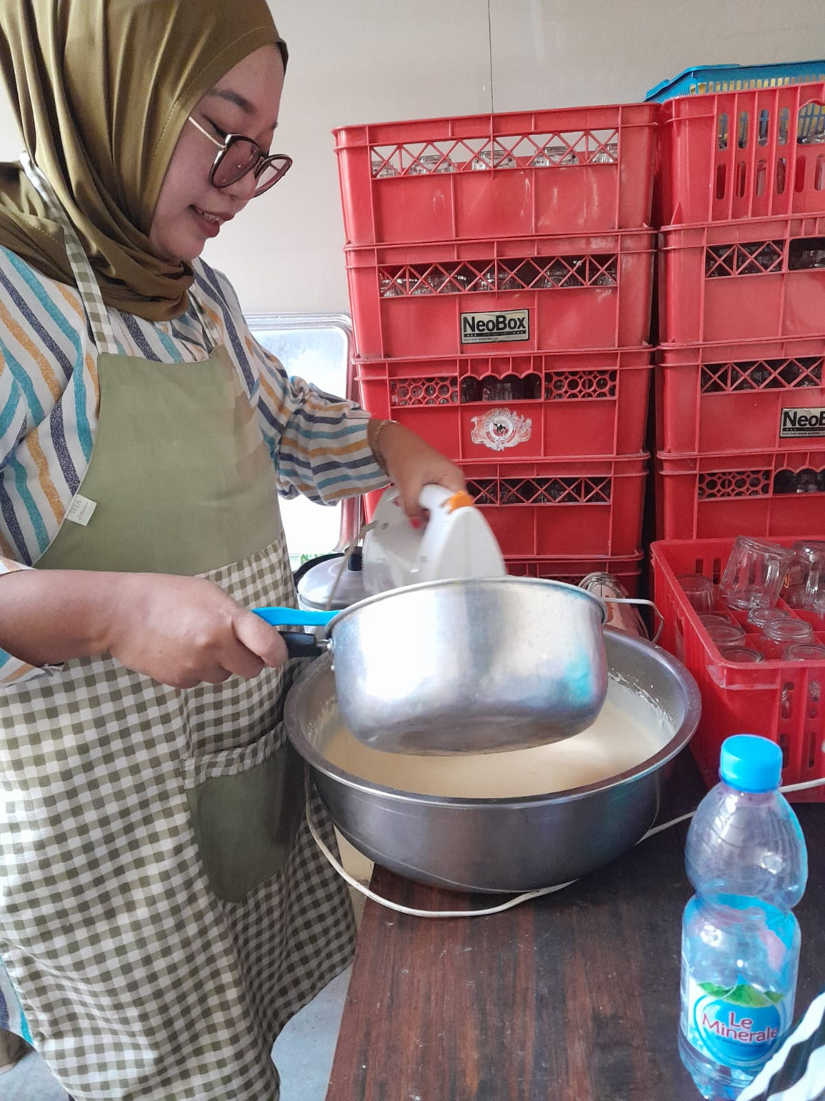 Jadwal masak dibulan Agustus kader Tegalsari