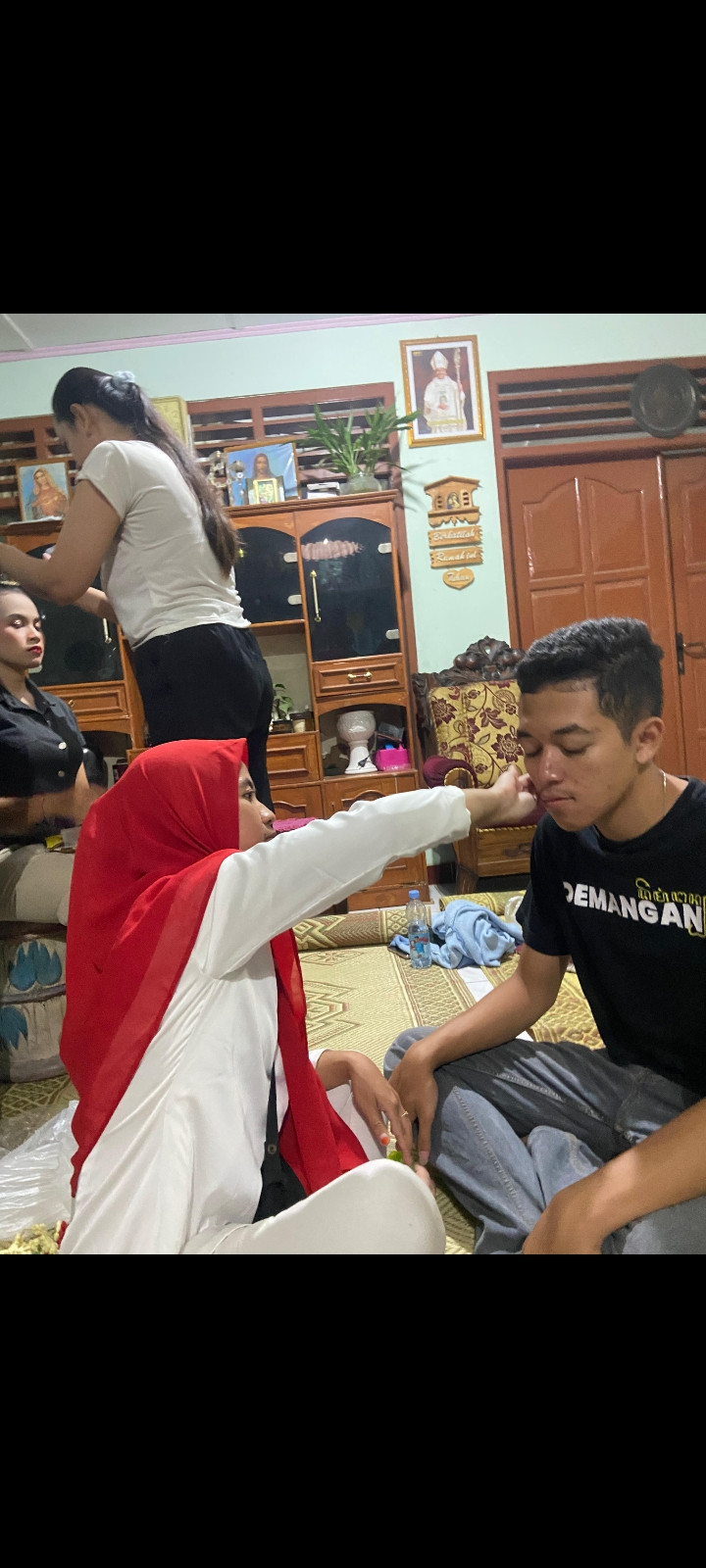 Persiapan pentas 17 San Demangan