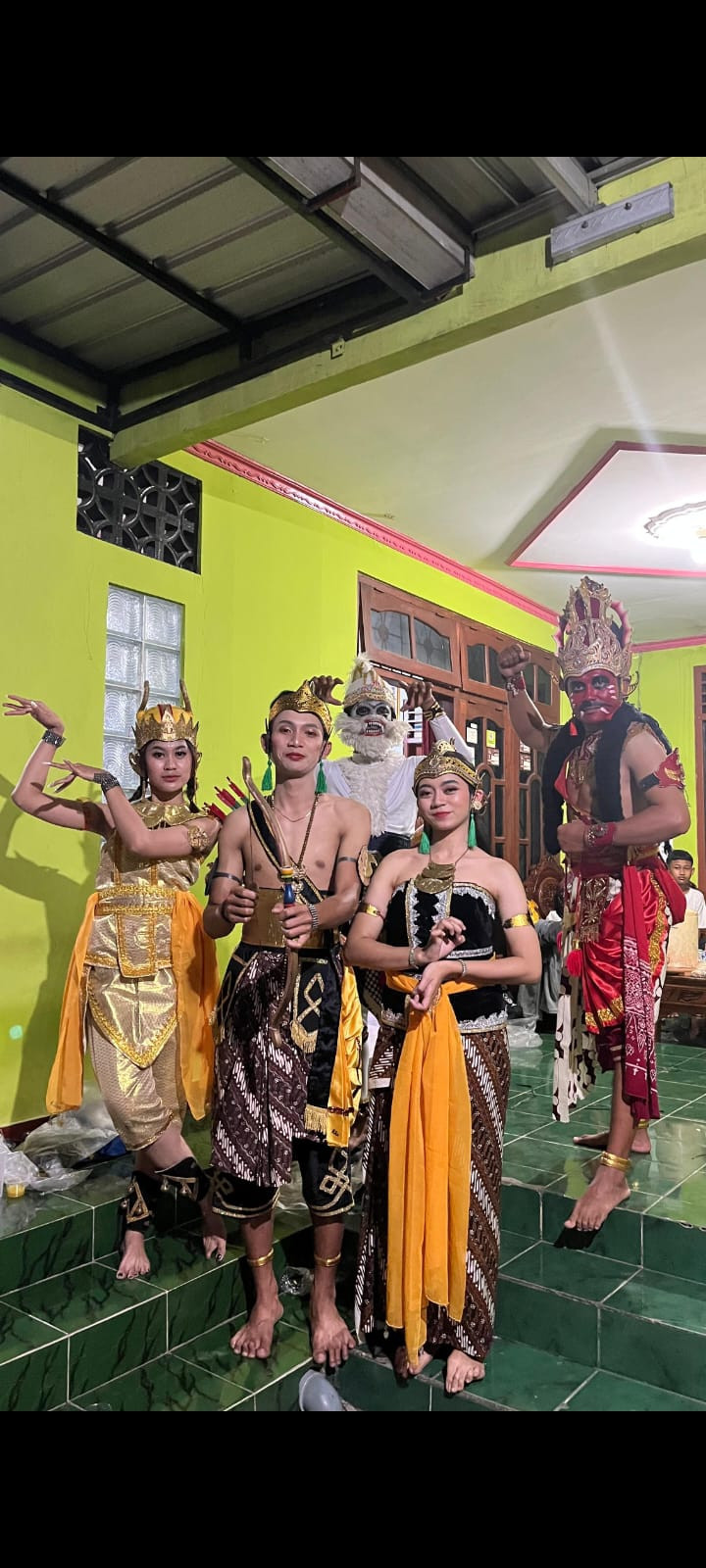Pementasan tari Ramayana Demangan