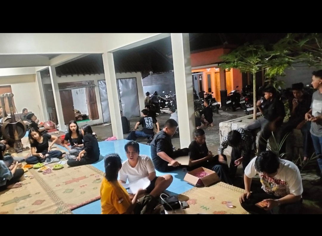 Rapat rutin dan posbindu muda mudi babadan