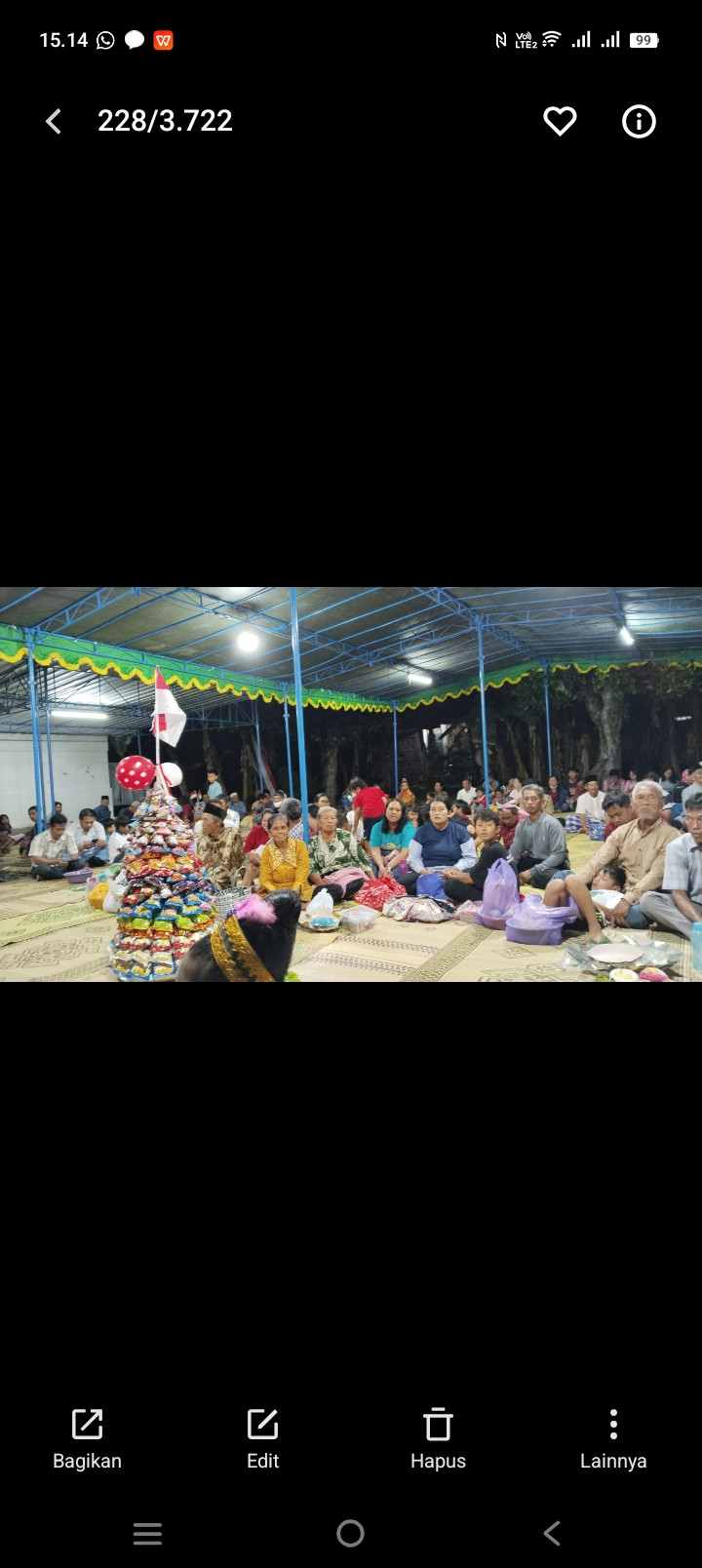 Tirakatan sawahan kidul