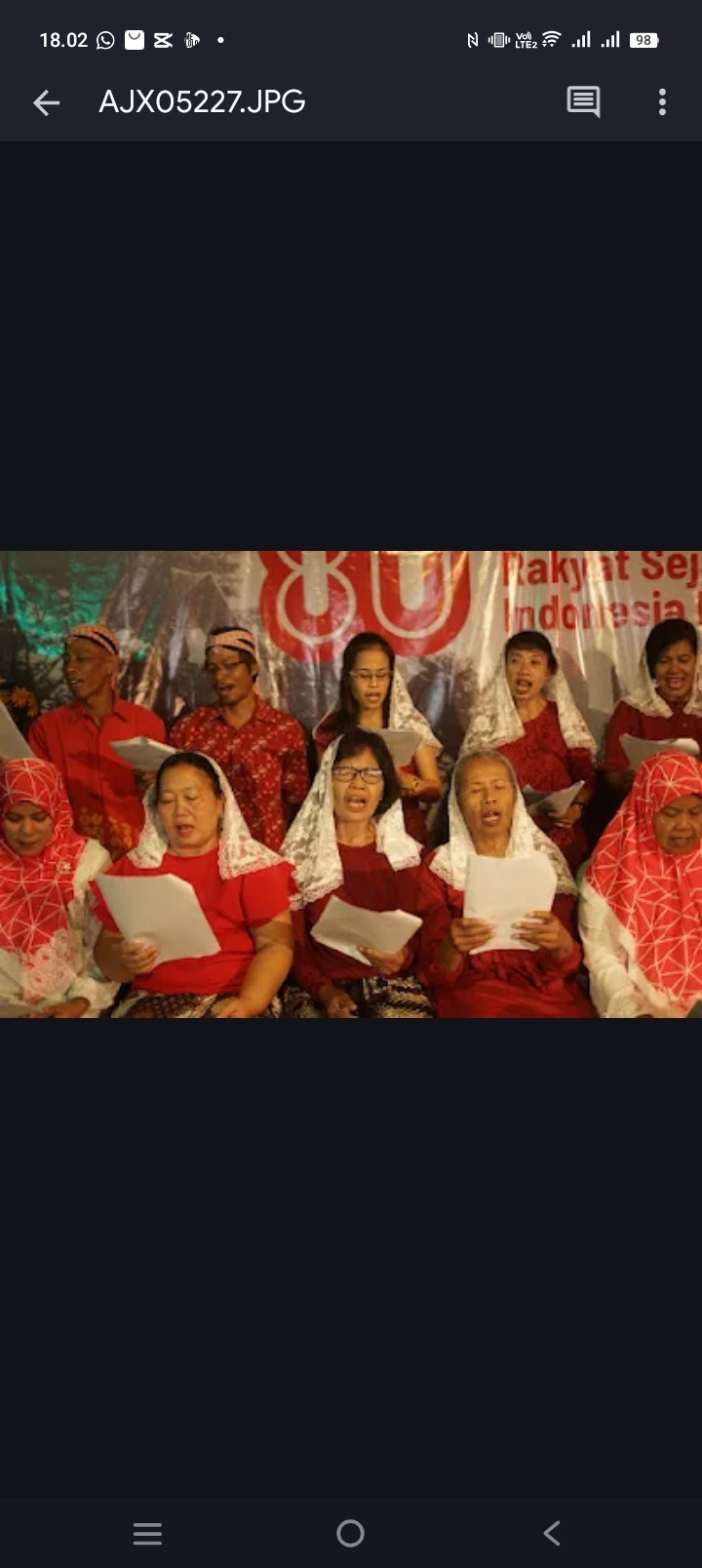 Kor vincentius sawahan kidul