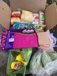 Menyuplai bahan mentah PMT lokal oleh kader Sanggrahan