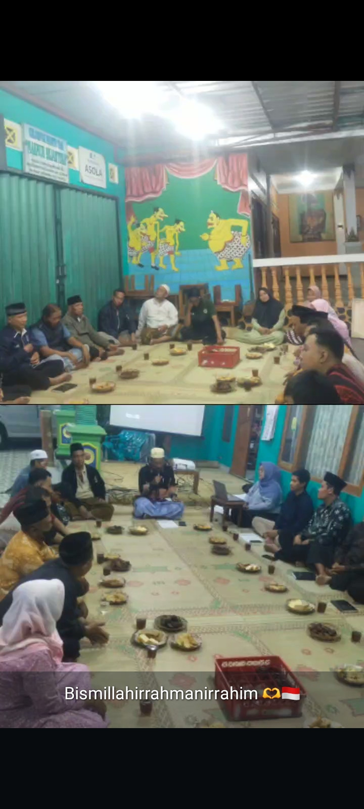 Musyawarah pedukuhan para tokoh2 masyarakat warga gedongan lor