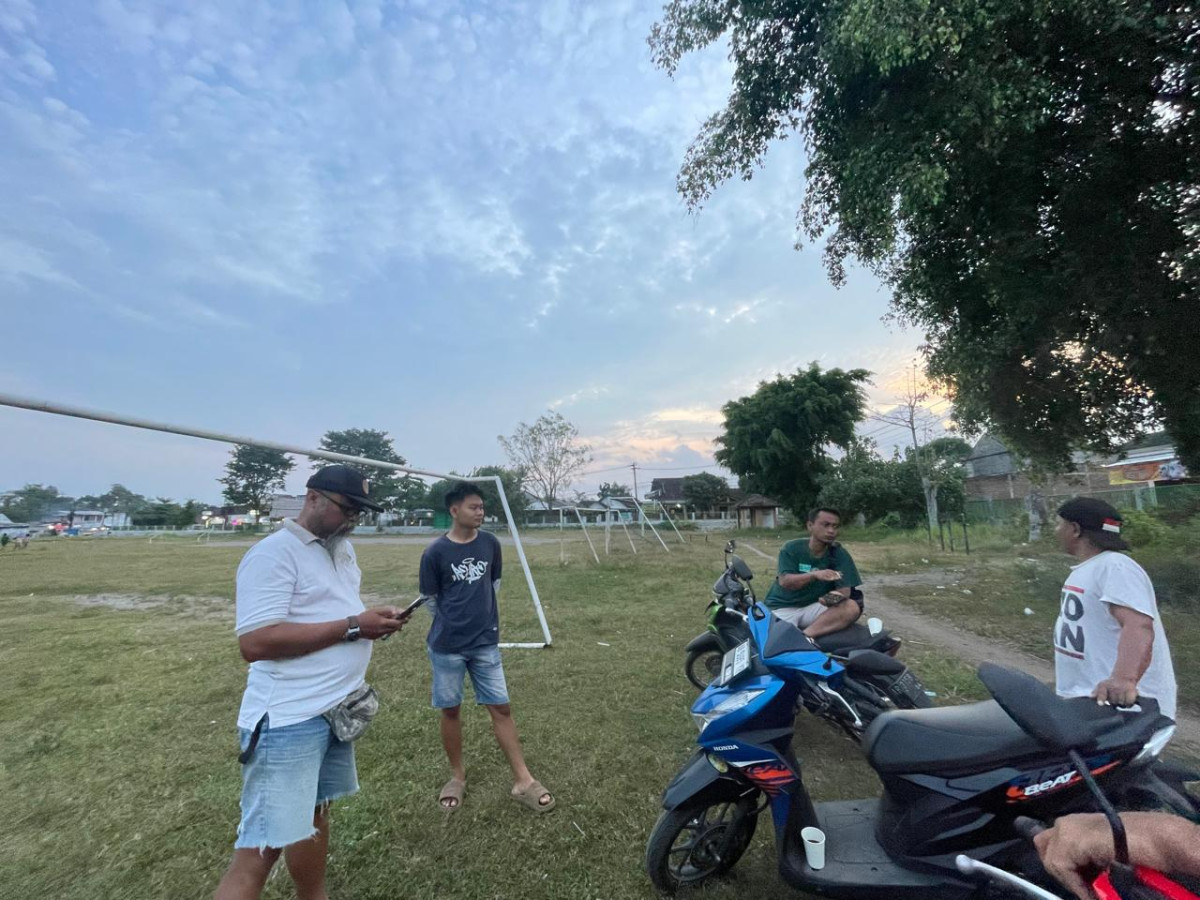 cek lokasi untuk acara 17 agustus tingkat padukuhan Blotan