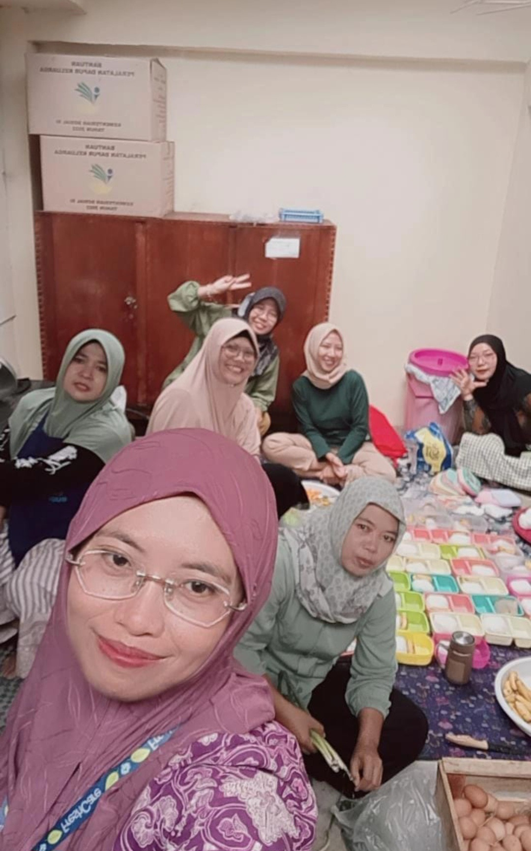 Partisipasi Kader Ceper dalam Dapur Dashat Wedomartani