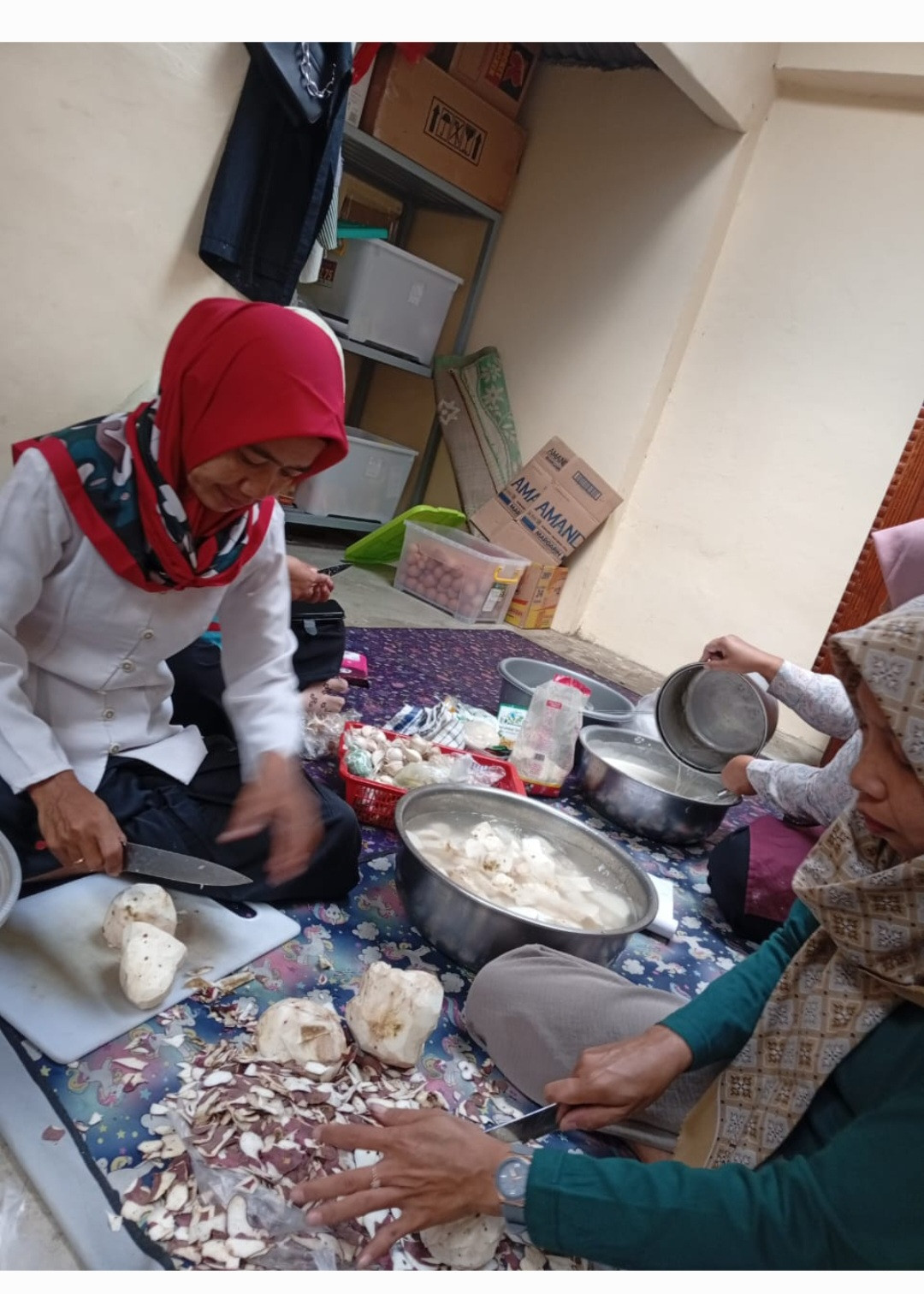 Partisipasi Kader Ceper dalam Dapur Dashat Wedomartani