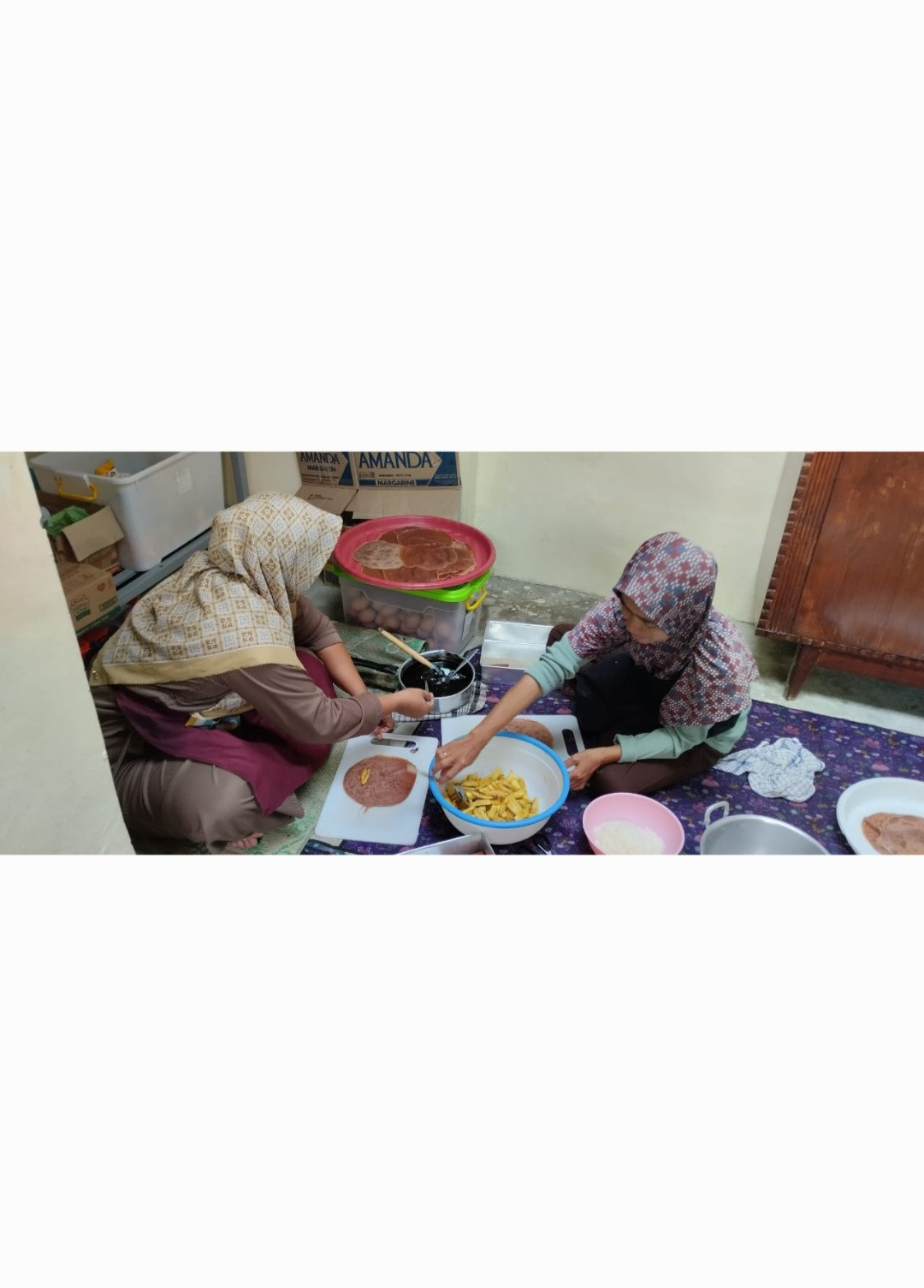 Partisipasi Kader Ceper dalam Dapur Dashat Wedomartani