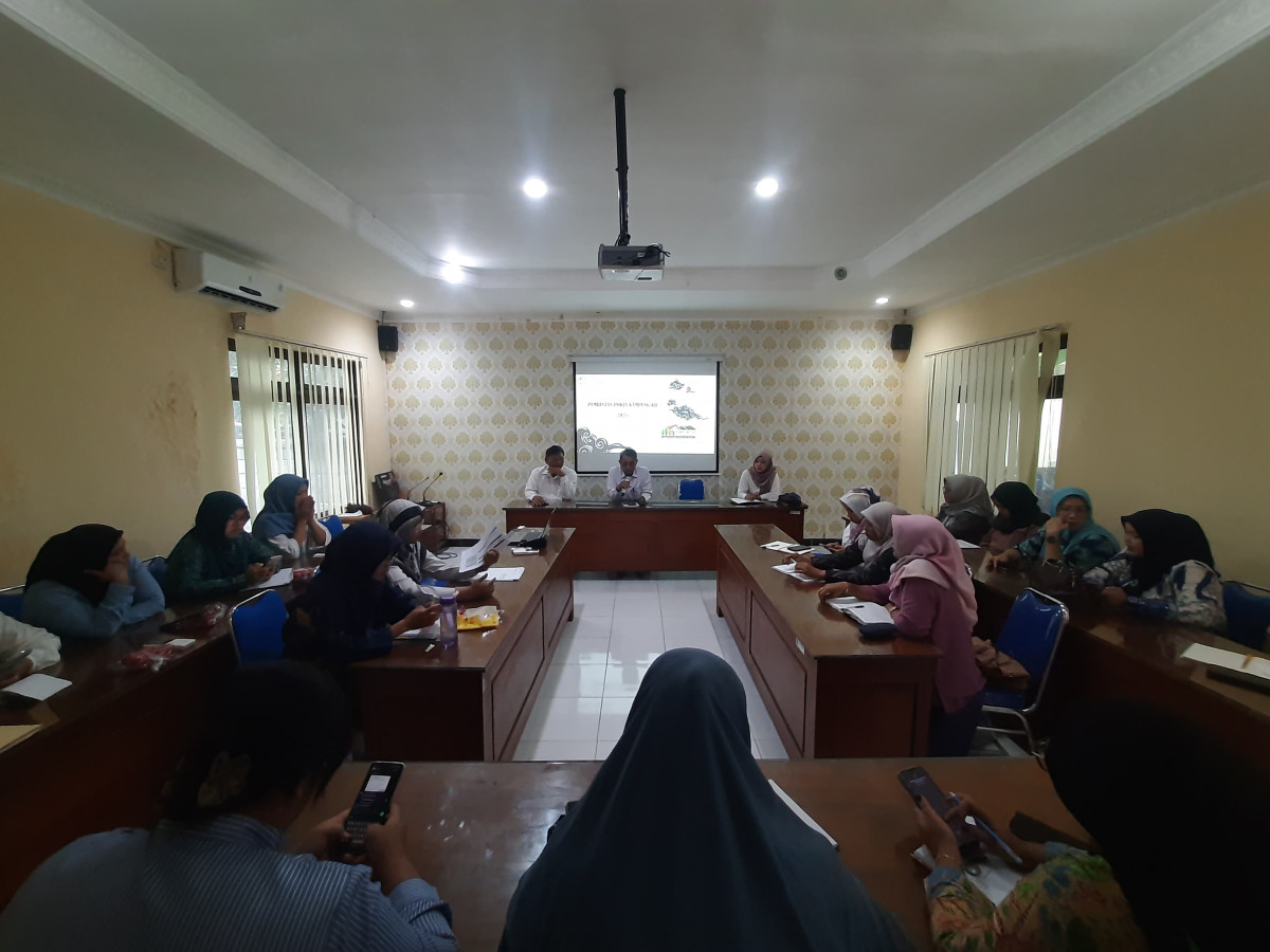 Koordinasi admin kampung KB yg di hadiri oleh kader krajan