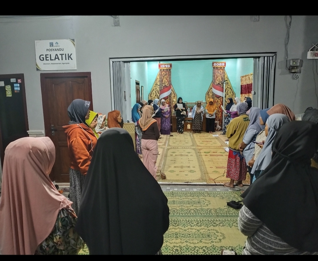 Pertemuan PKk Padukuhan Wonosari