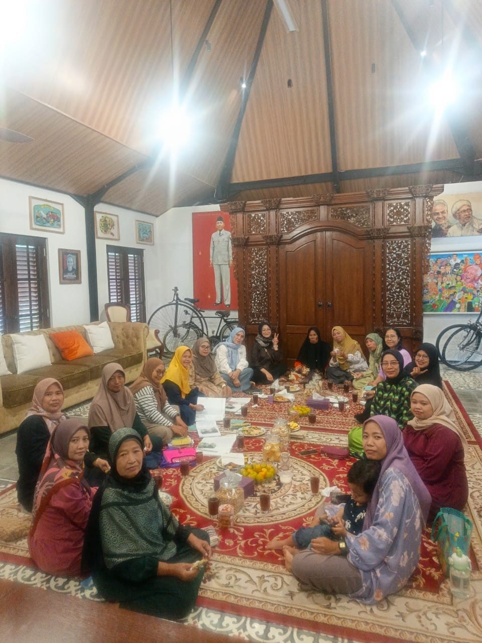 Pertemuan dasawisma kemuning 1 dusun Tegalsari