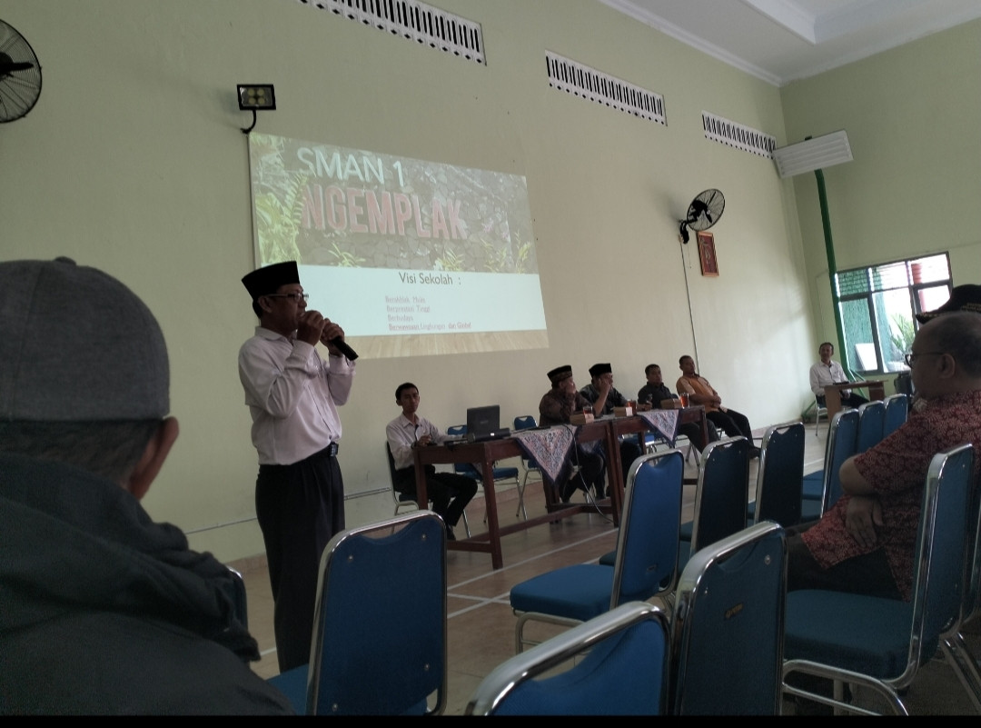 Rapat Wali Murid Padukuhan Wonosari