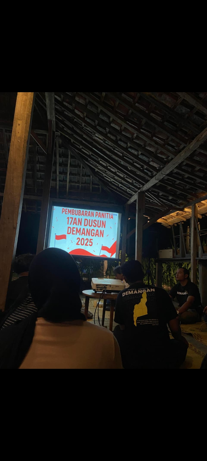 Pembubaran panitia 17 Agustus Demangan