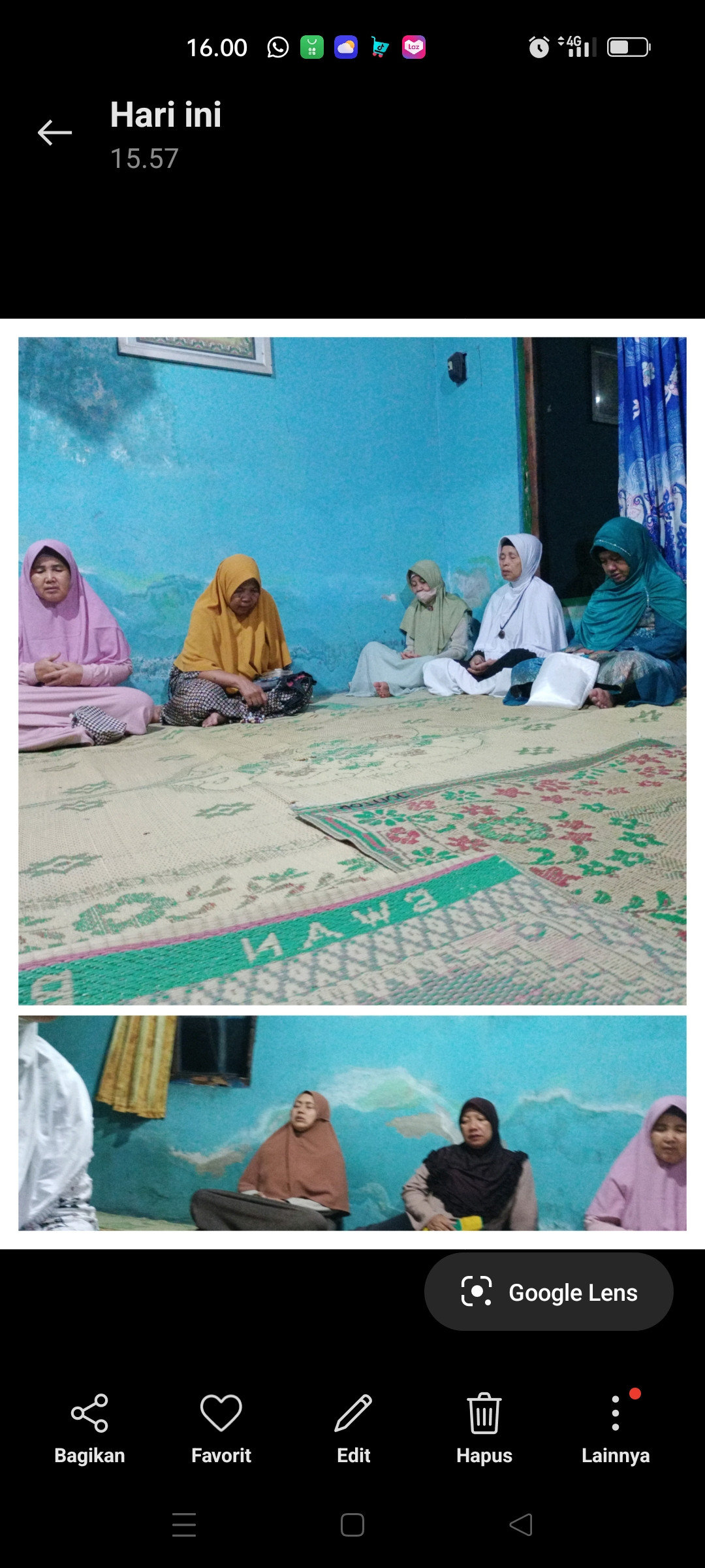 Yasinan rutin mlm sabtu RW 51 terung padukuhan krandon