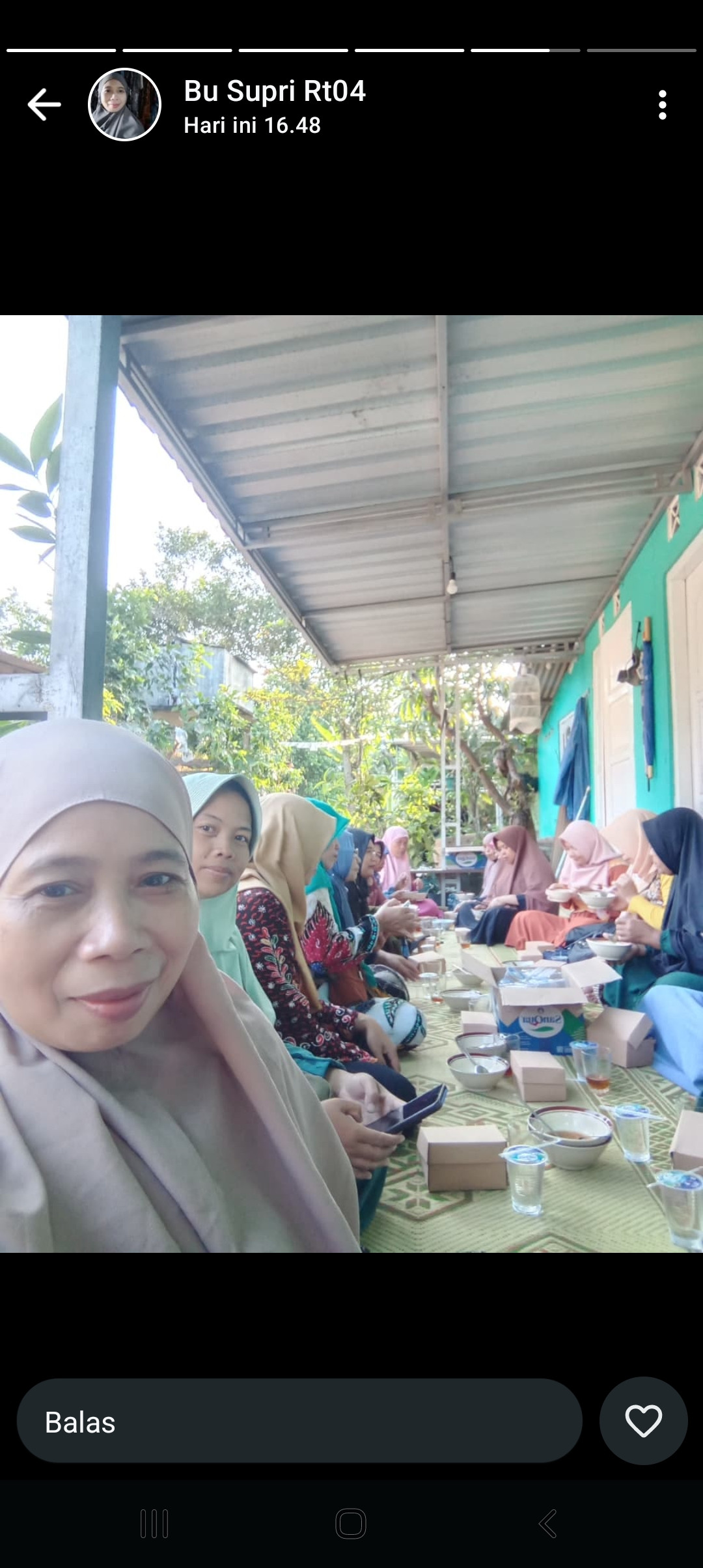 Qurmat umrah oleh warga Ibu2 rombongan pengajian warga krajan