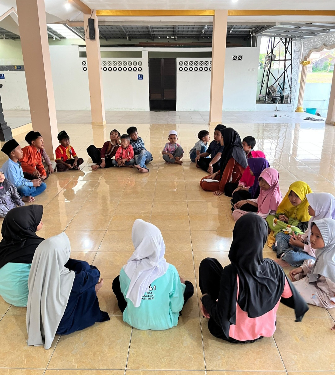 Murojaah Juz 30 Santri TPQ Al-Amin Pokoh