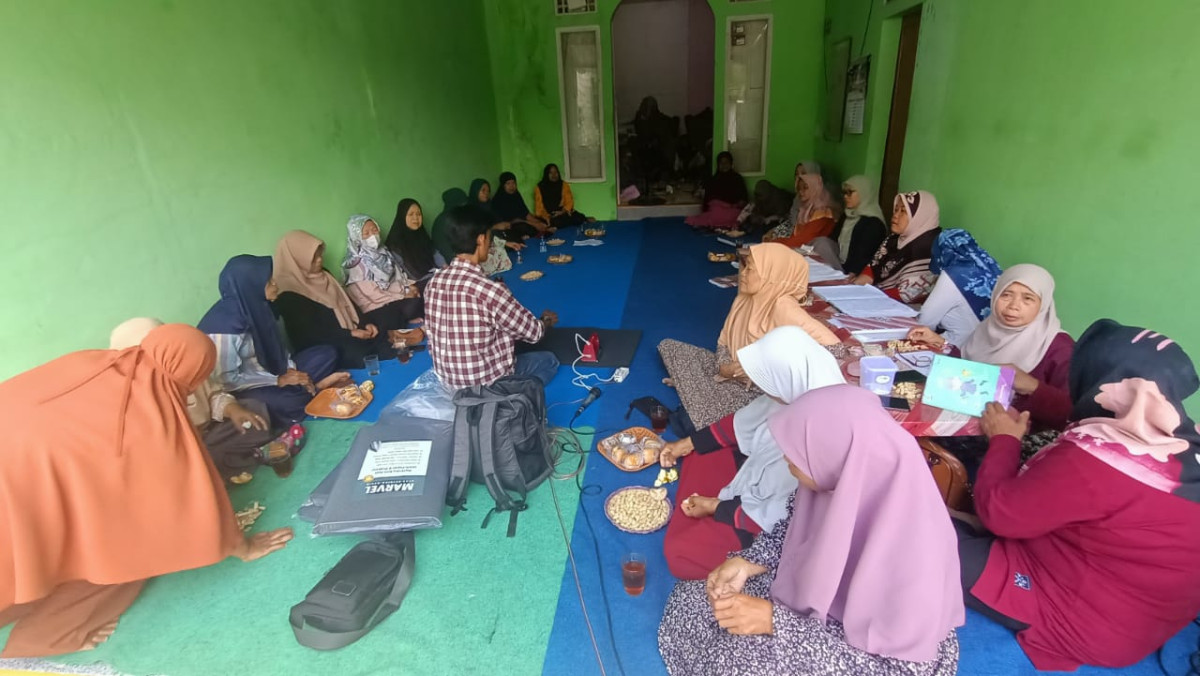 Pertemuan PKK padukuhan Krajan