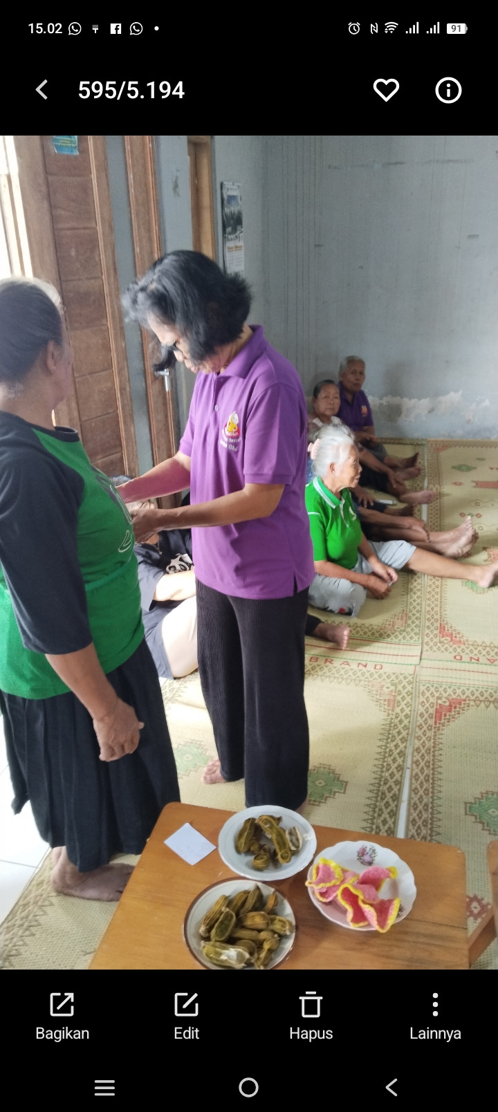 Posyandu lansia sawahan kidul