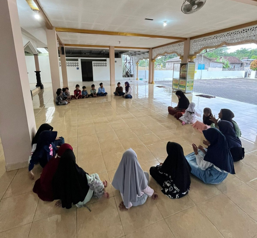 Murojaah Juz 30 Santri TPQ Al-Amin Pokoh