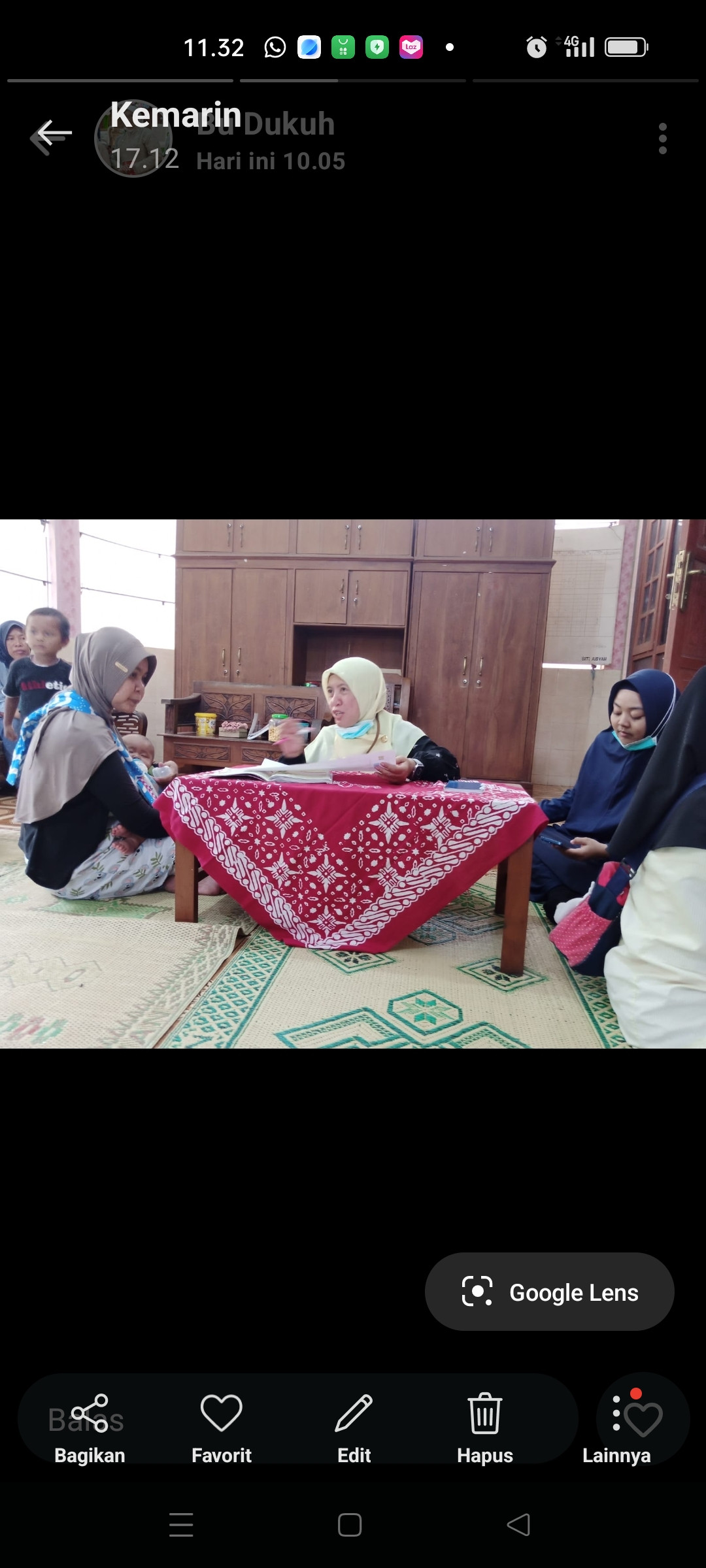 Pendampingan ibu balita padukuhan krandon