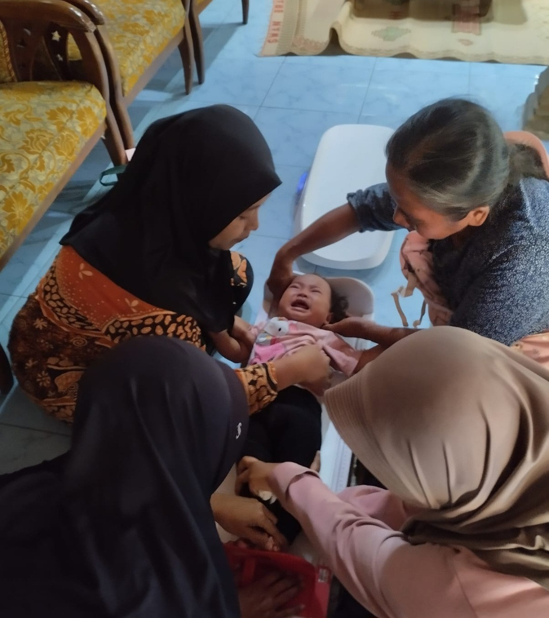 Pengukuran TB dan BB Pada Balita Pokoh