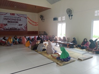 Pertemuan PKK padukuhan Sanggrahan