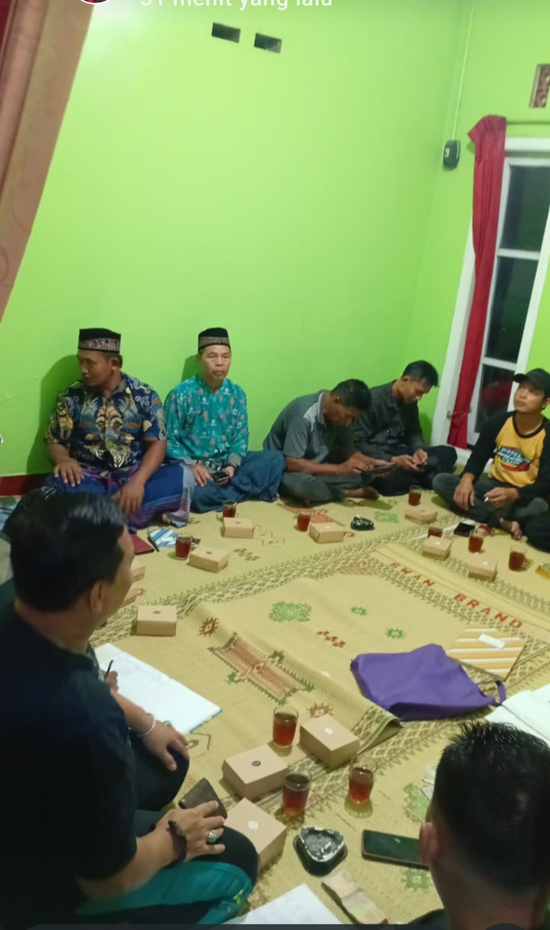Pertemuan bapak2 RT 5 dusun babadan
