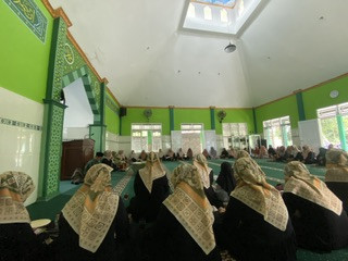 Pengajian muslimat NU di Kregan Sanggrahan