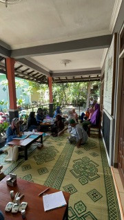 Posyandu lansia di Sanggrahan