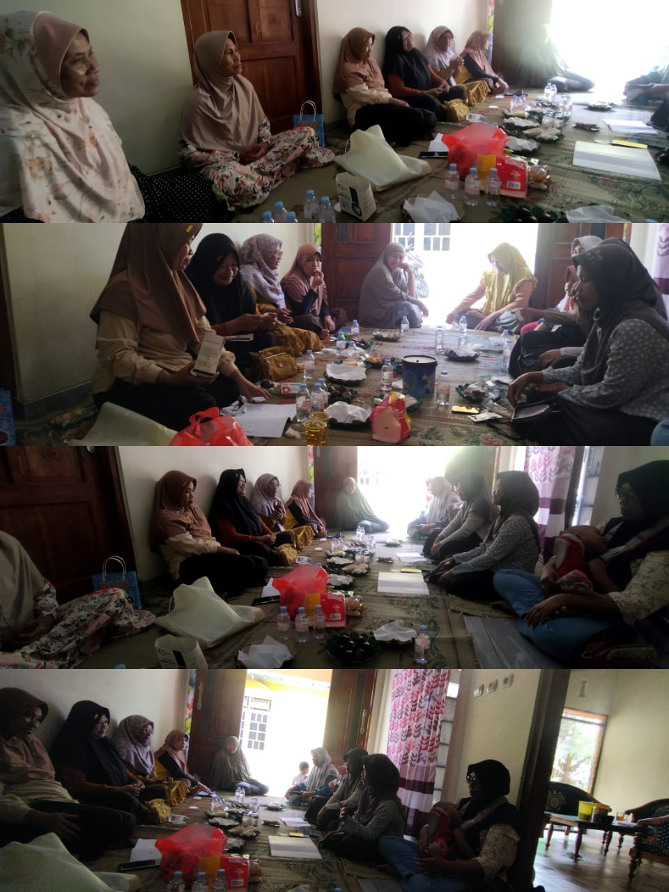 Kelompok PKK padukuhan Tegalsari pertemuan rutin