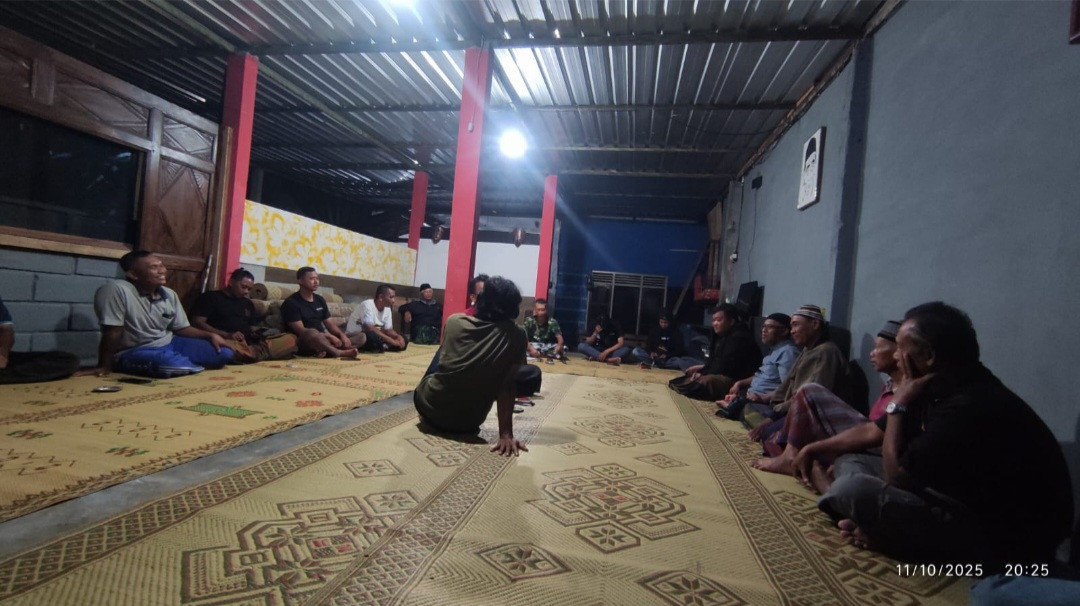 Rapat Teknis Gotong Royong Pemasangan Paving Blok Jalan Gatotkaca RT 02 Pokoh
