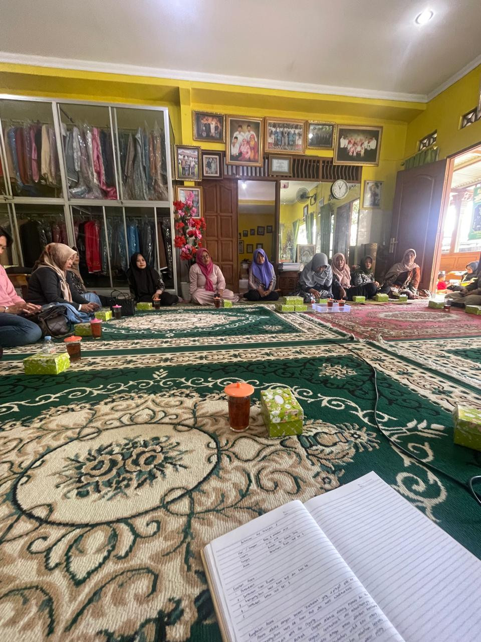 Pertemuan IMP Kelompok 3 oleh peserta dari PAdukuhan Blotan