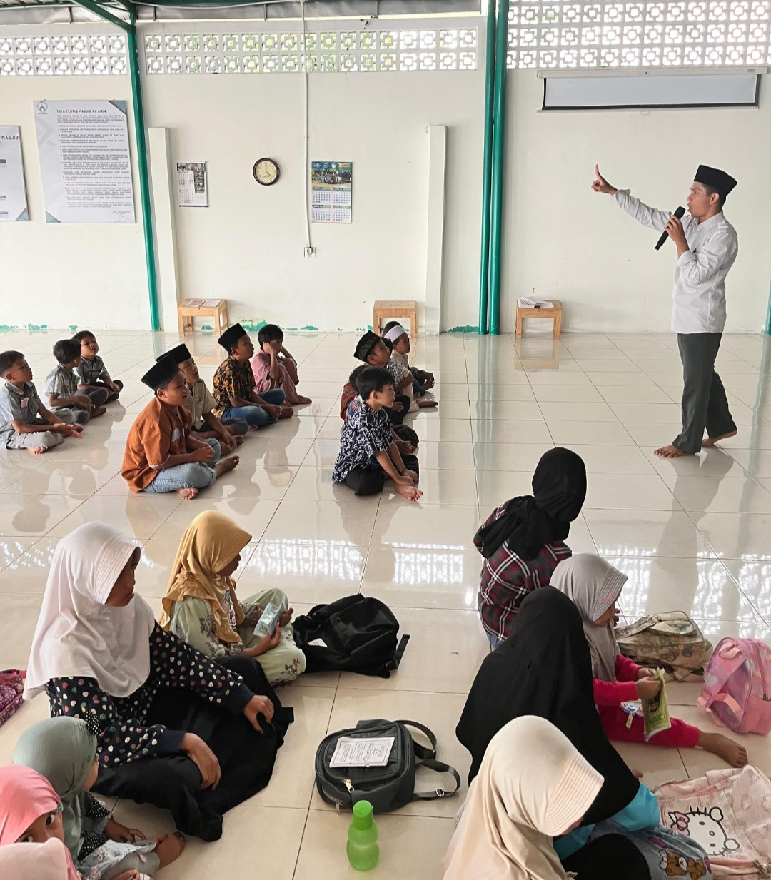 Murojaah Juz 30 Santri TPQ Al-Amin Pokoh