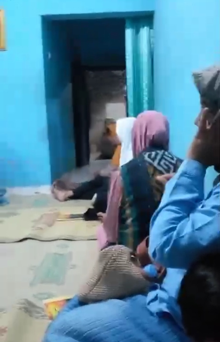 Yasinan rutin umat muslim warga sawahan kidul